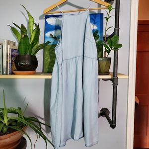 Cute jean halter dress👗